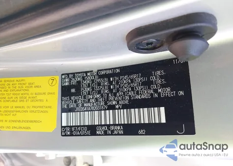 2008 Toyota Highlander из США, поврежденный, VIN JTEDS41A782031879